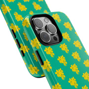 Vibrant Floral Tough Case for iPhone - Stylish Protective Cover