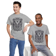 Unisex Heavy Cotton Tee - Fierce Guardian Graphic T-Shirt