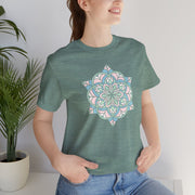 Calming Mandala Unisex Jersey Short Sleeve Tee