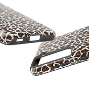 Stylish Leopard Print Tough Phone Case - Durable Protection for Your Device