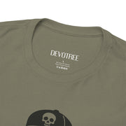 Devotree Unisex Heavy Cotton Tee - Edgy Tattooed Woman Design