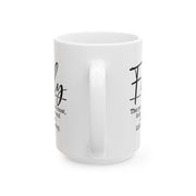 Family Definition Ceramic Mug - Gift for Loved Ones