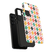 Colorful Hearts Samsung Galaxy Phone Case - Stylish Tough Cases for Everyday Protection
