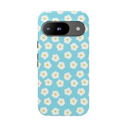 Daisy Floral Tough Phone Case - Durable Protection for Your Device