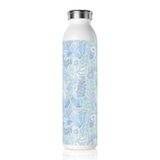 Elegant Floral Slim Water Bottle - Stylish and Eco-Friendly Hydration