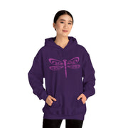 Dragonfly Design Unisex Hoodie - Cozy Nature-Inspired Sweatshirt for Wildlife Lovers