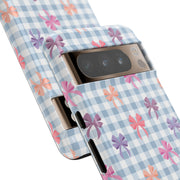 Bow-Patterned Google Pixel Phone Case - Stylish Protection for Your Device