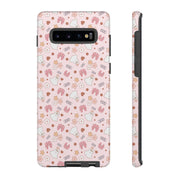Cute Floral Tough Samsung Galaxy Phone Case for Kids & Teens