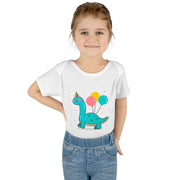 Cute Dinosaur Birthday Bodysuit for Infants - Fun Baby Clothes with Balloons