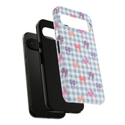 Bow-Patterned Google Pixel Phone Case - Stylish Protection for Your Device