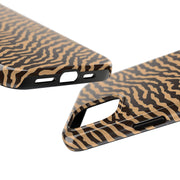 Wild Tiger Print Tough Phone Case – Durable Protection for Adventurers
