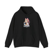Candy-Themed Unisex Heavy Blend Hoodie - Perfect for Gamers and Anime Lovers