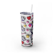 Hello Kitty 3d Tumbler with Straw - 20oz Cute Drinkware for Cat Lovers