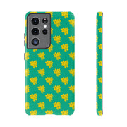 Vibrant Floral Samsung Galaxy Phone Case - Tough Cases for Style and Protection